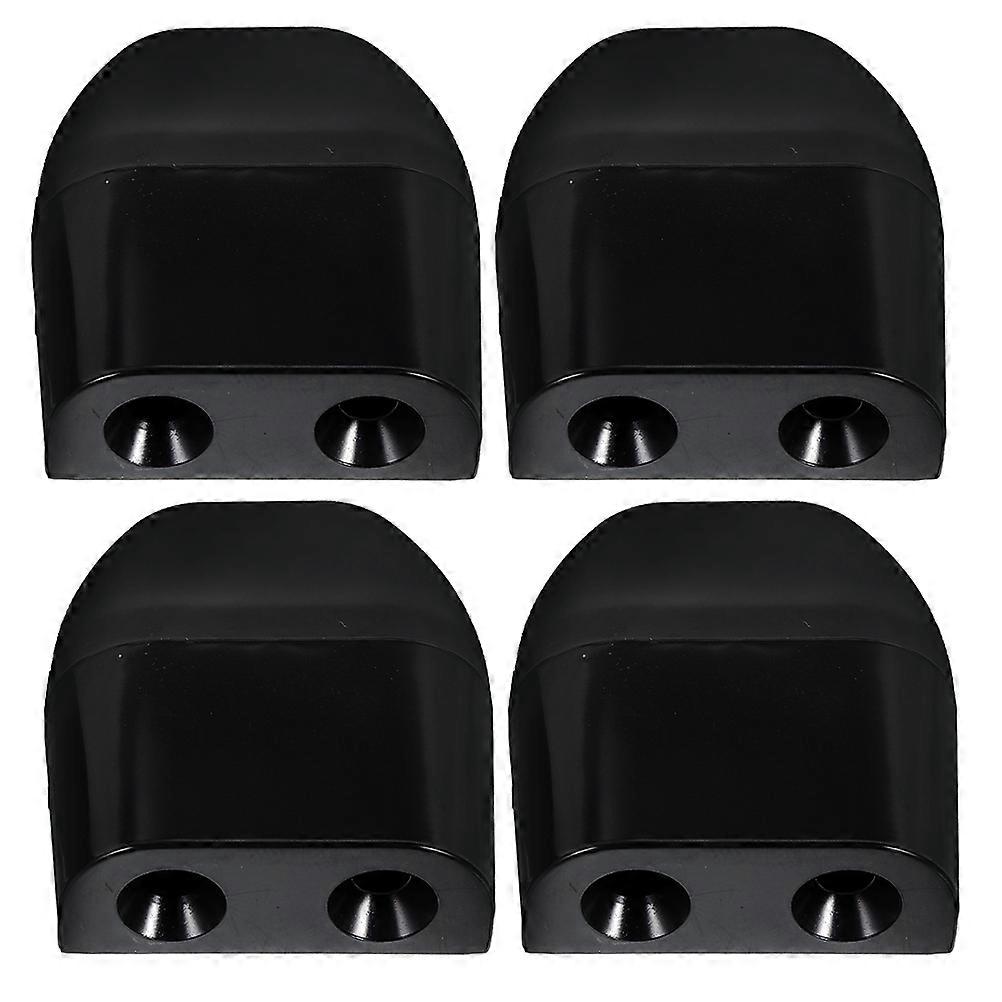 Deer Warning Devices 2 Pairs Automotive Deer Whistles For Vehicle Safety In Outdoor Driving Black ABS