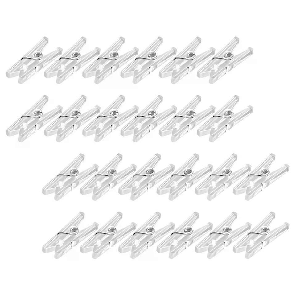 Sewing Clips, Tiny Clothespins, 100 Pcs Mini Plastic Clothes Jacket Set for Sewing Crafts