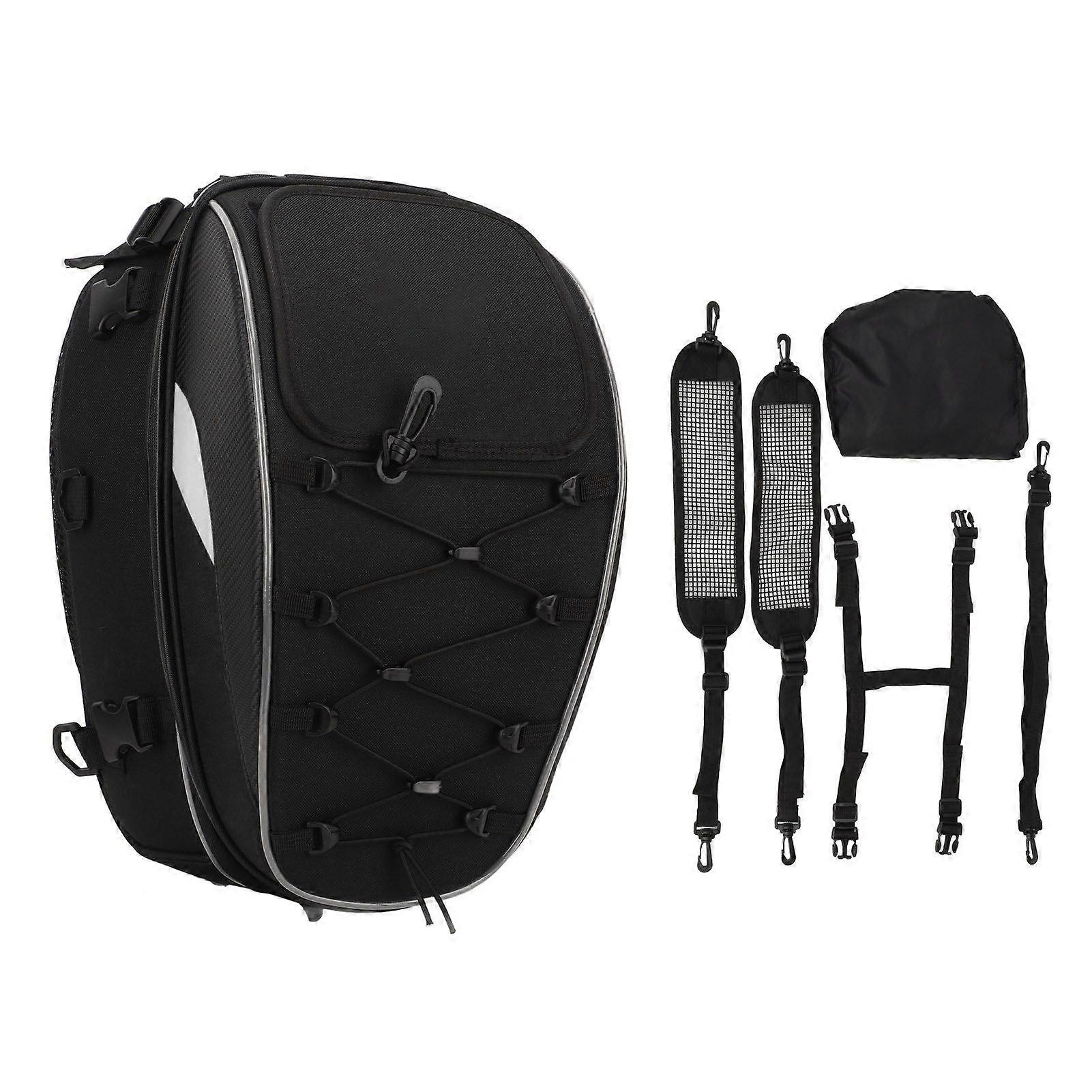 Borsa da sella posteriore per moto da cross impermeabile e resistente