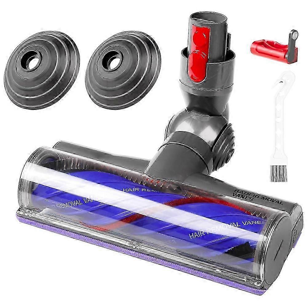 Quick-Release Motor Head for  Anti-Tangle Floor Brush Head