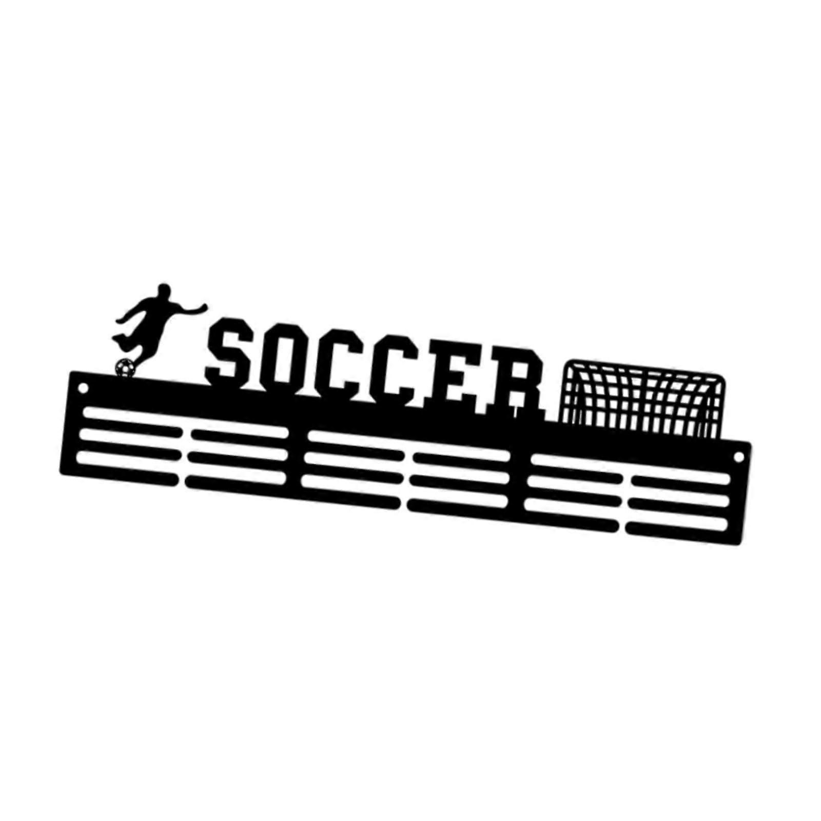 Award Ribbon Organiser, Race Medal Shelf, Football Medal Display Stand for Running Medals