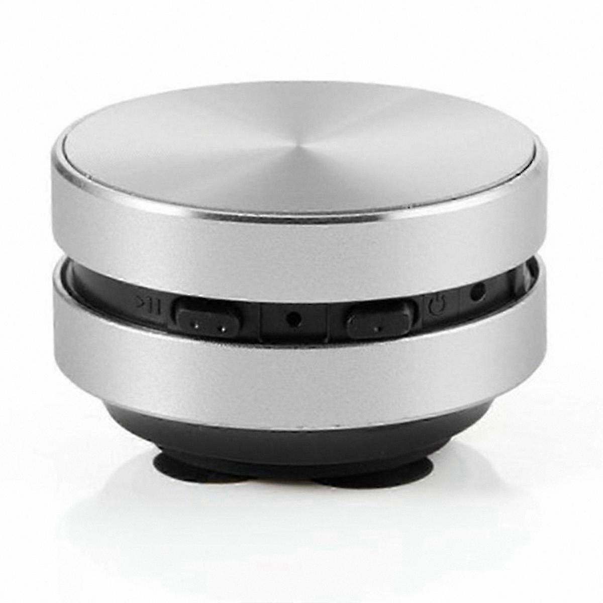 Wireless Portable Speaker with Bone Conduction Technology, Stereo Sound, Bluetooth Connectivity, Silver