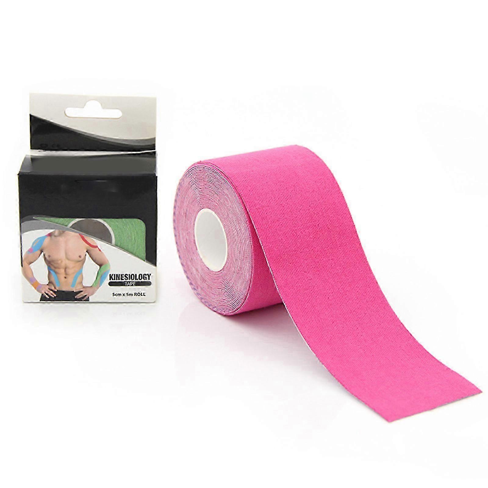 Kinesioteippi, urheiluteippi tukee ja suojaa lihaksia, polvia, hartioita ja plantaarifaskiittia, vedenpitävä ja hypoallergeeninen kinesioteippi