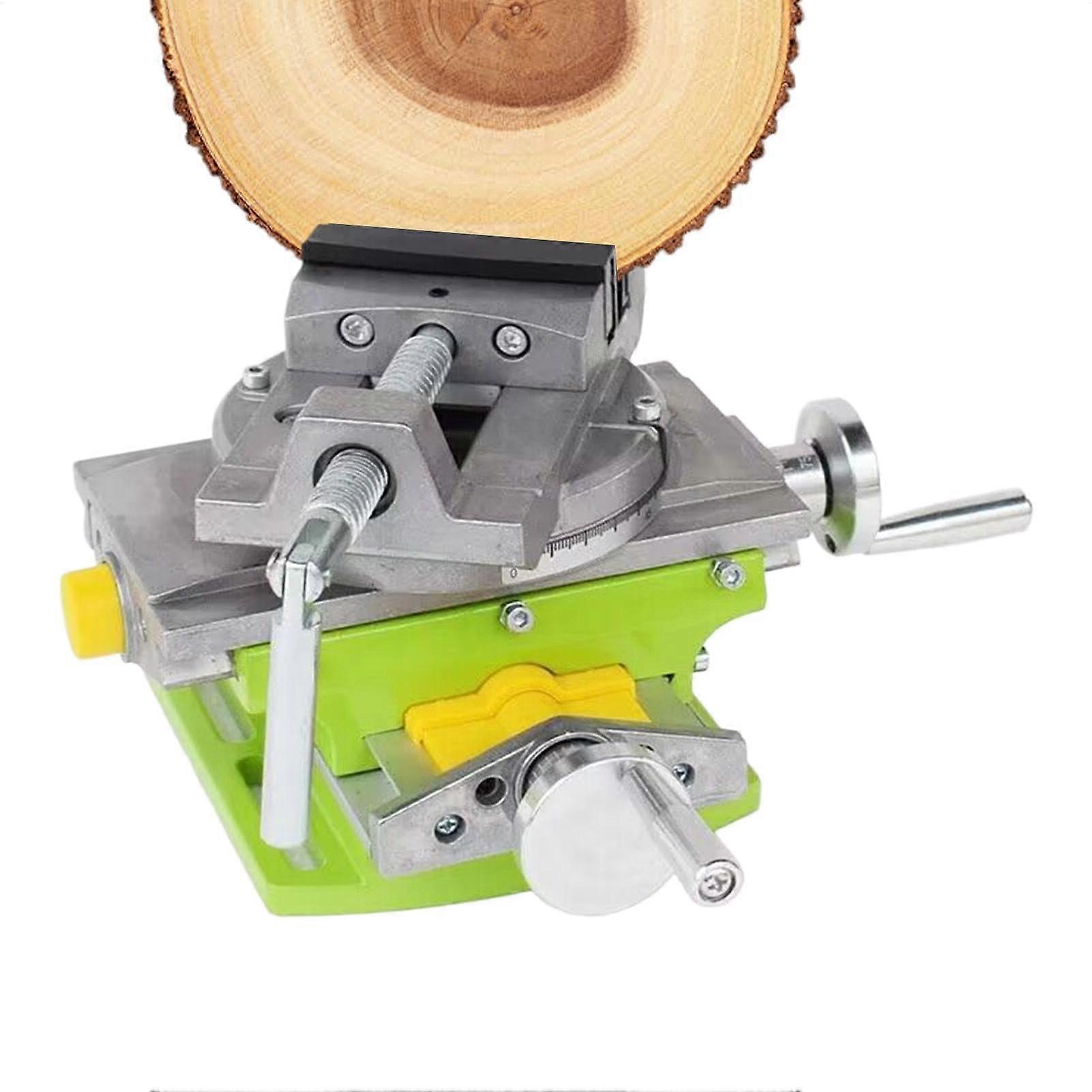 Drill Press Vise Heavy Duty - Rotatable Press Clamp for Table, Metal Milling Machine, Ideal for Woodworking