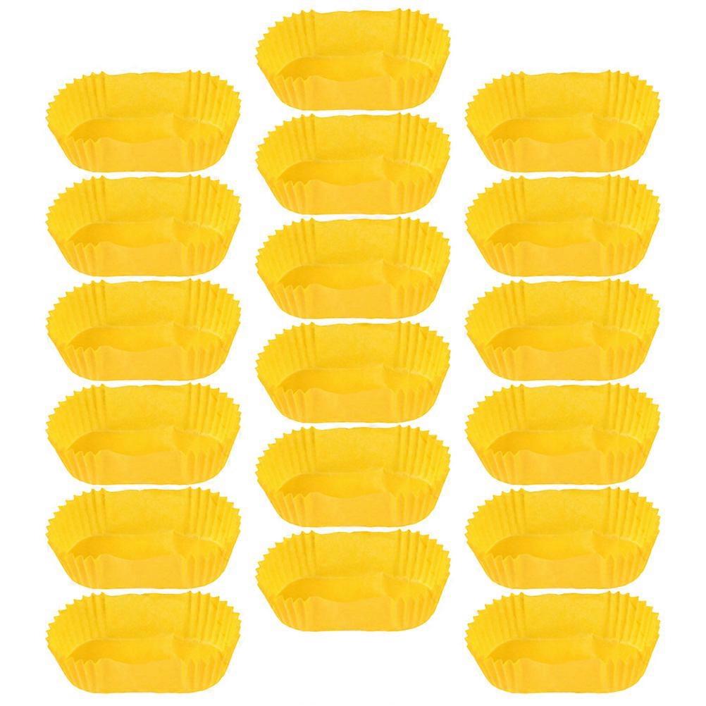 2000pcs Baking Cups Cake Paper Tray Rectangle Shape Paper Cups for Baking Supplies