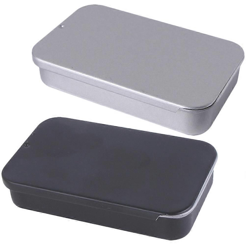 Outdoor Bird Food Container for Training Birds Rectangular Shape Leakproof Design 2Set