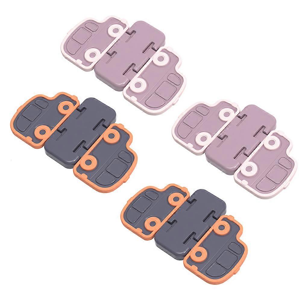 Children's Push Pull Door Lock Window Safety Lock for Protection 4Pcs