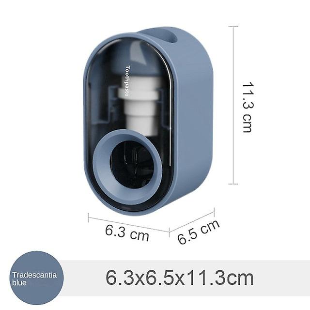 Automatic Toothpaste Squeezing Device Set Suction Wall Hanging Toothbrush Storage Rack Lazy Toothpaste Squeezing Artifact