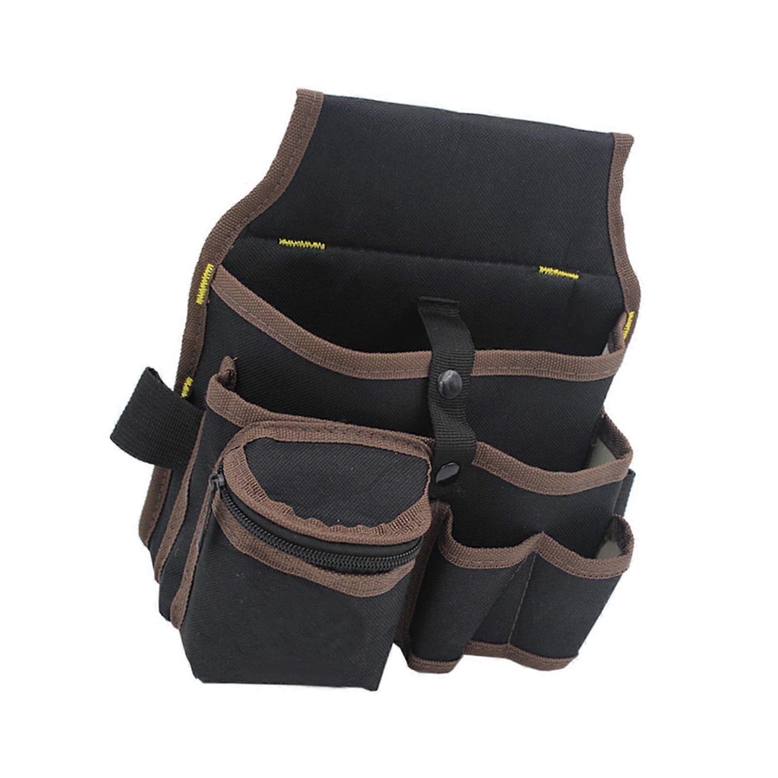 Multifunctional Belt Bag Portable Oxford Fabric Tool Belt with Pockets Garden Tool Storage Organizer Attachment