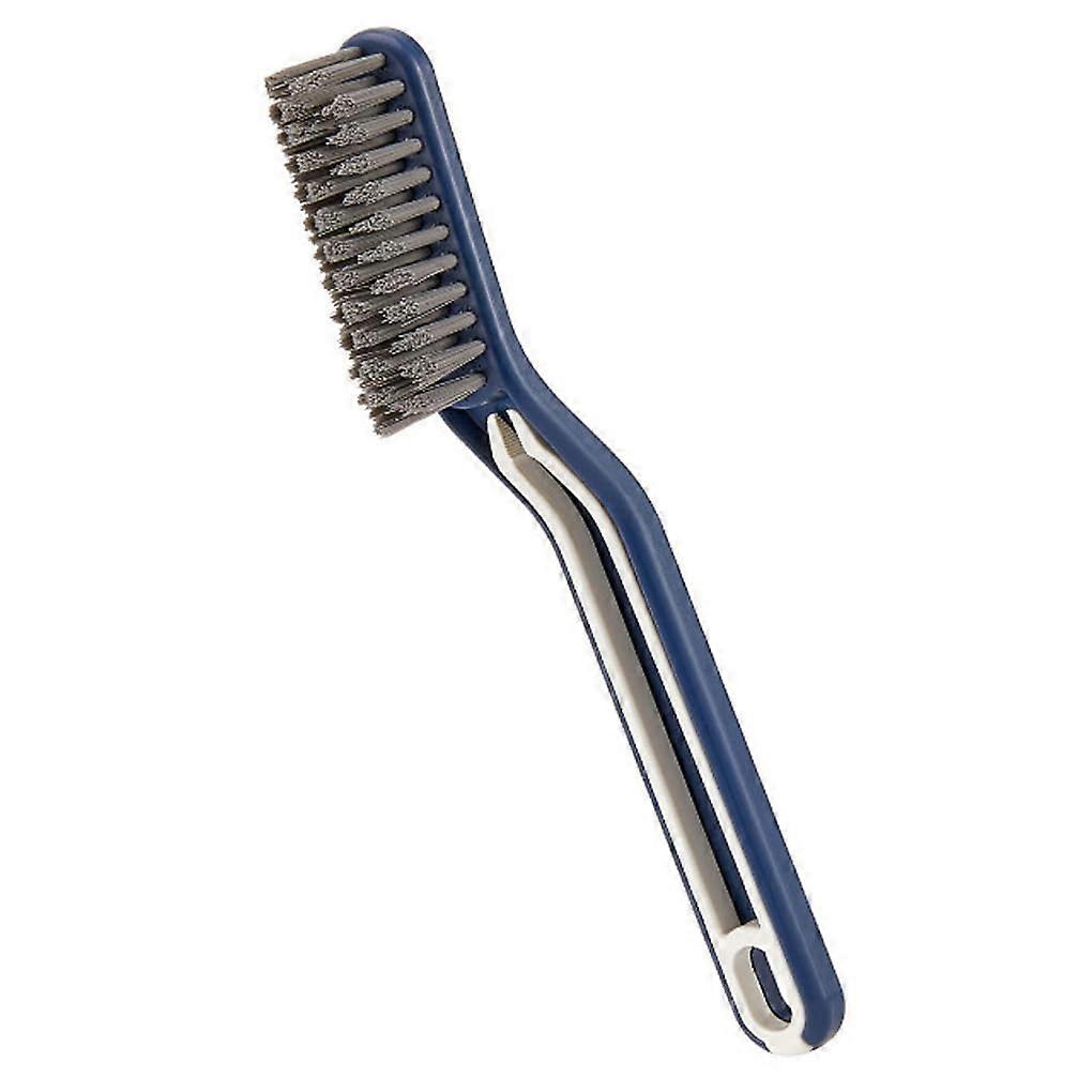 Cleaning Brush, Dense Multifunctional Design, Narrow Side, Hollow Hanging Hole, Scrubbing Tool for Floor Grooves