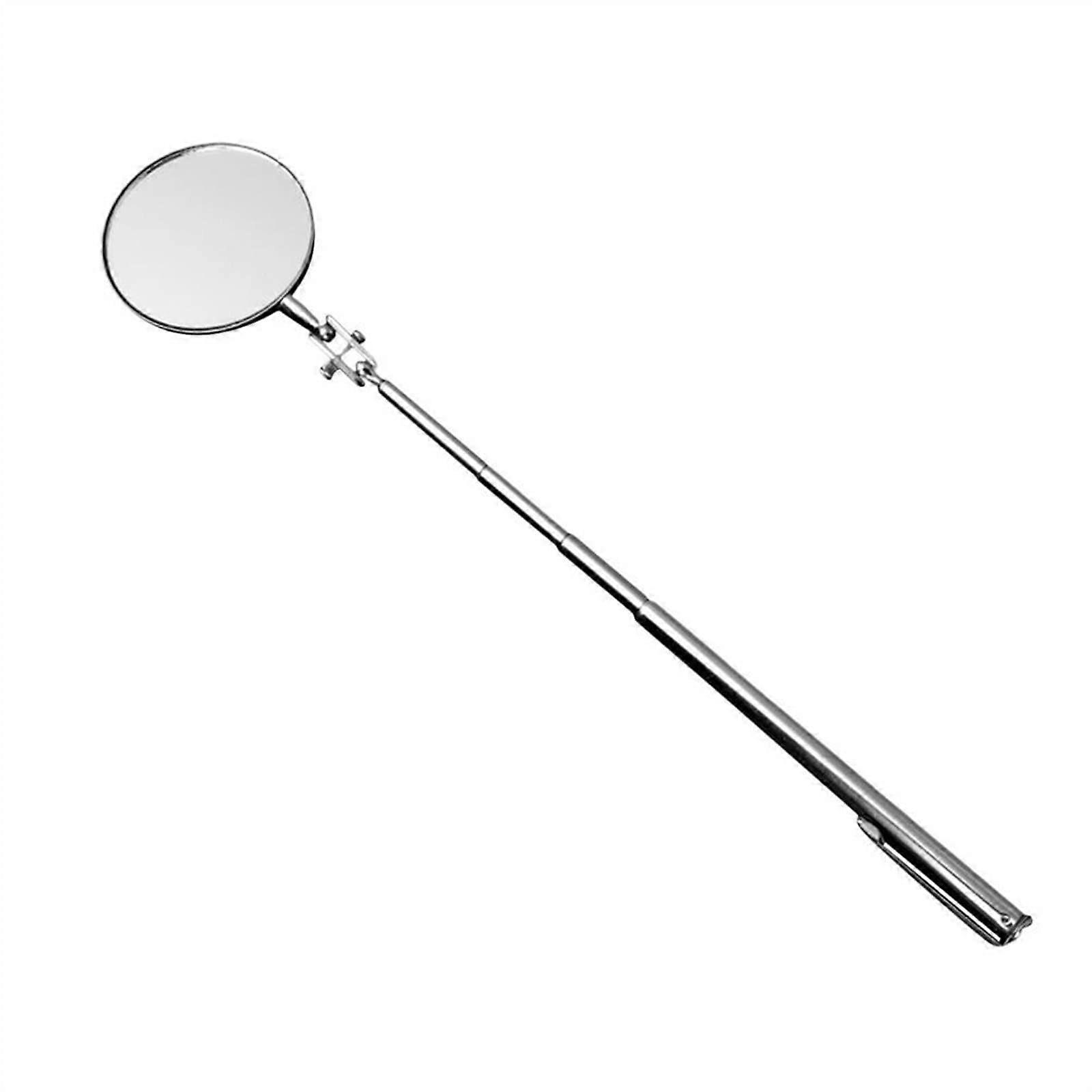 Telescope Inspection Mirror 360 Degree Rotatable Head Adjustable for Hard-To-Reach Areas