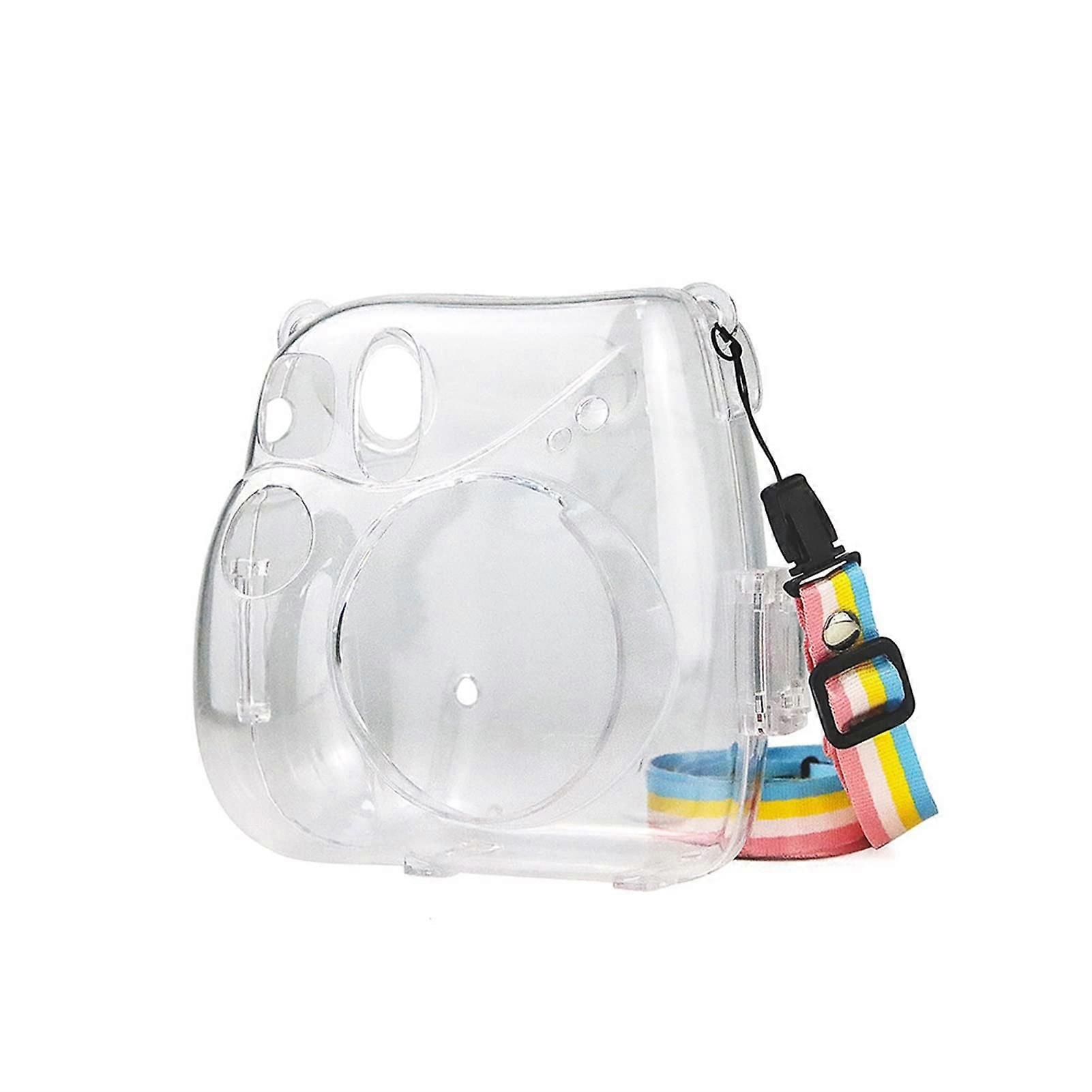 Camera Protection Cover for Fujifilm Instax and Polaroid Mini7, Anti-Scratch Transparent PC Hard Bag, Durable Hard Shell