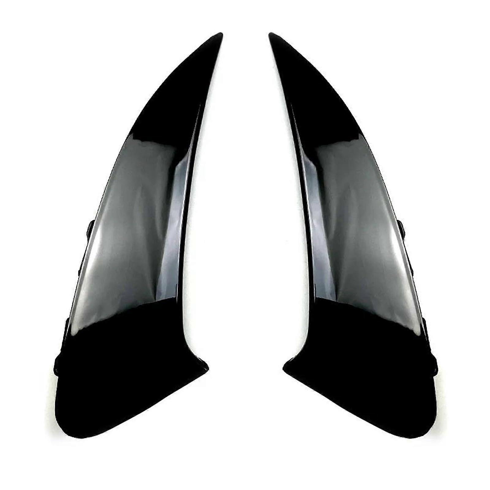 Heckspoiler for Benz CLA Class 2020+ C118, CLA180, CLA35, CLA45, CLA200, CLA250, Black Glossy Rear Bumper Lip Spoiler with Side Canards
