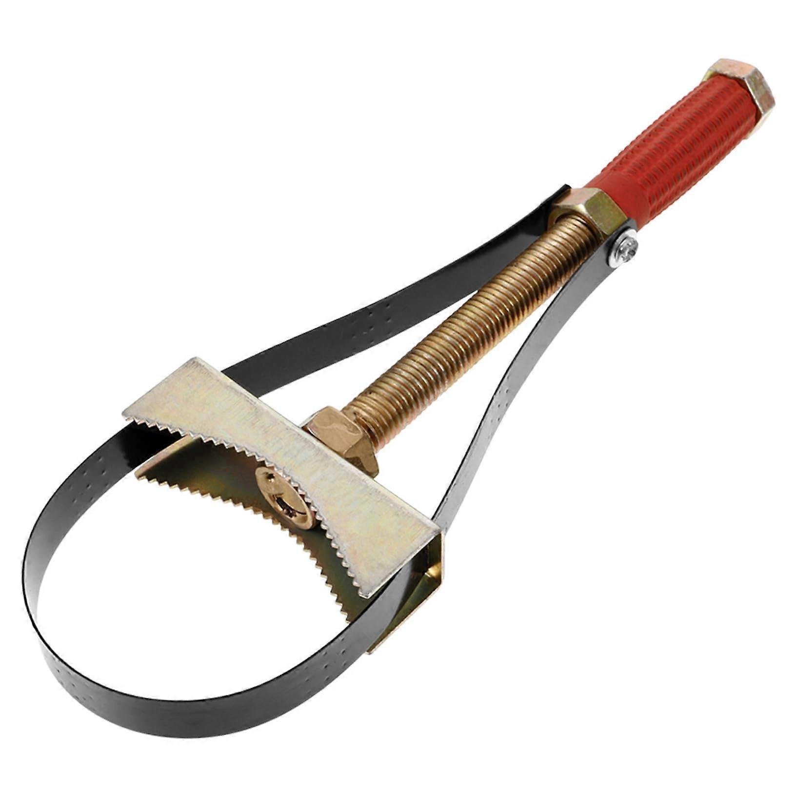 Oil Filter Wrench Heavy Duty Adjustable With Swivel Handle Nonslip For Oil Filter Change Universal Fit