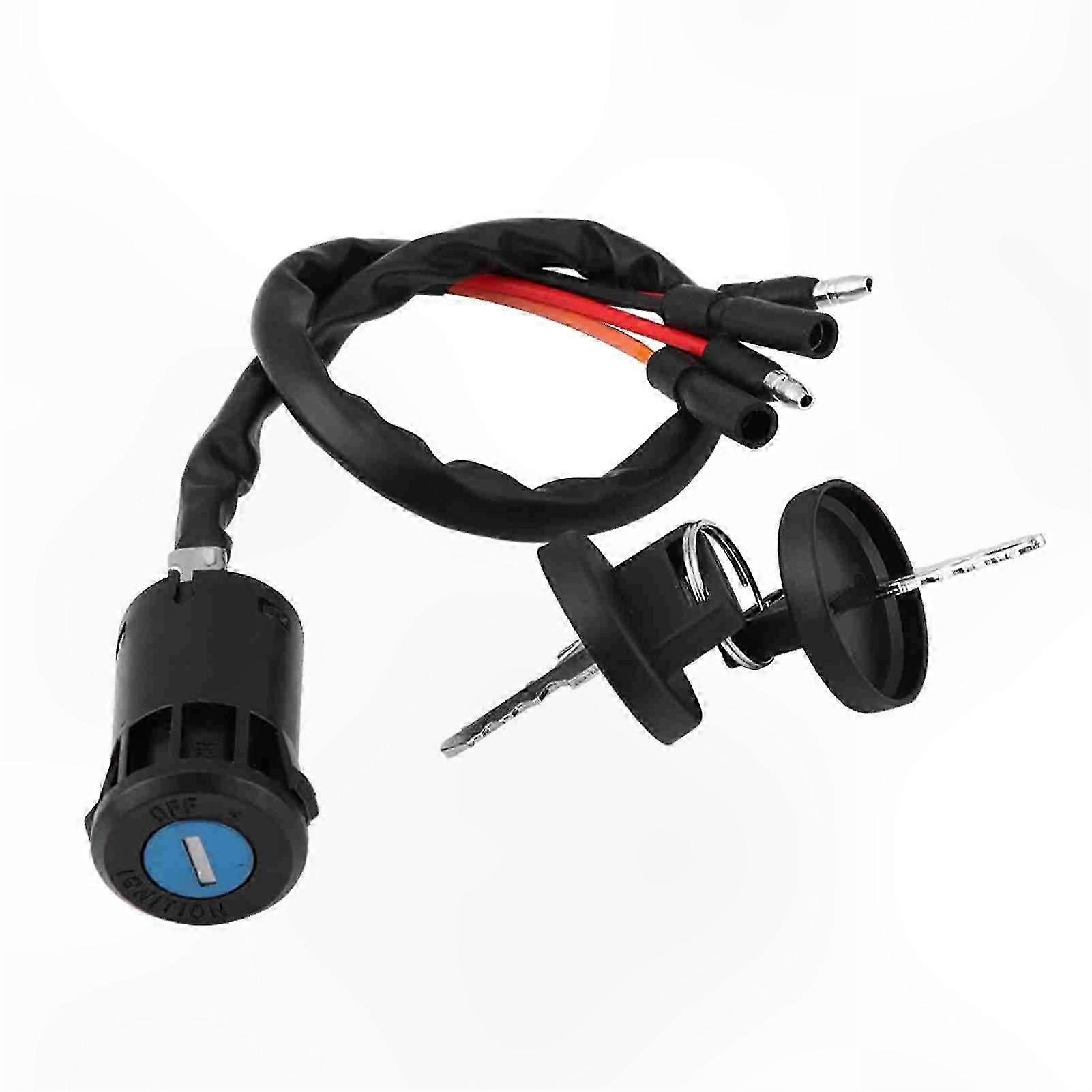 ATV Ignition Key Switch for 300cc Four-Wheeler Models 1990-2000