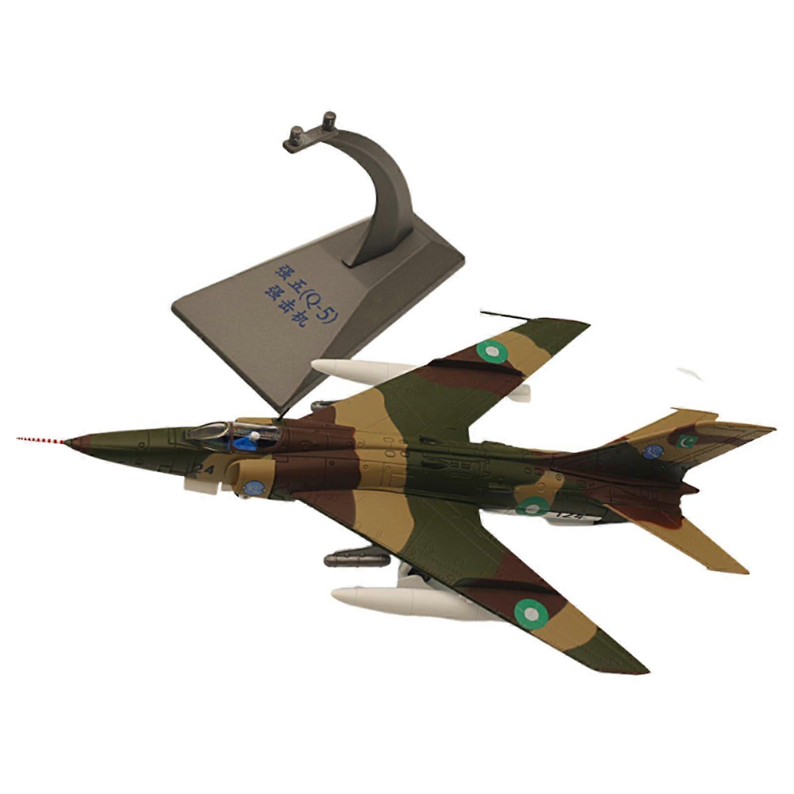 1:72 Scale Fighter Model Attack Fighter Plane Model for Cafes Living Room