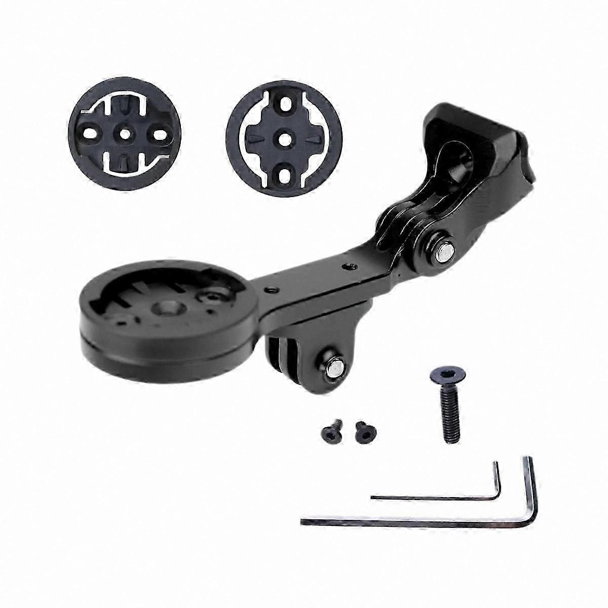 Universal Bike Computer Mount for Aero Handlebars with Adapter Compatibility