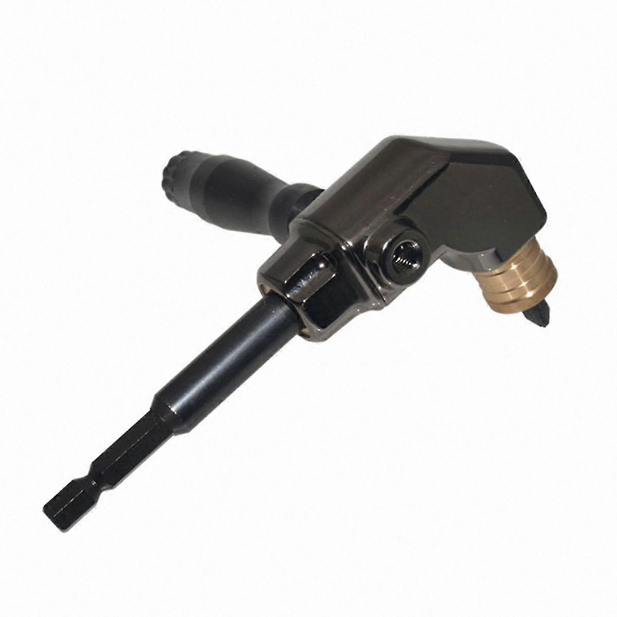 Adjustable Corner Drill Adapter for Power Screwdriver with Socket Holder Functionality Replacement Tool