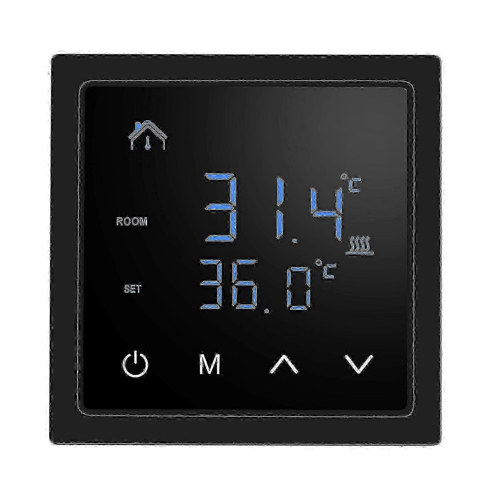Smart Thermostat 16a Floor Heating Temperature Controller With Led ...