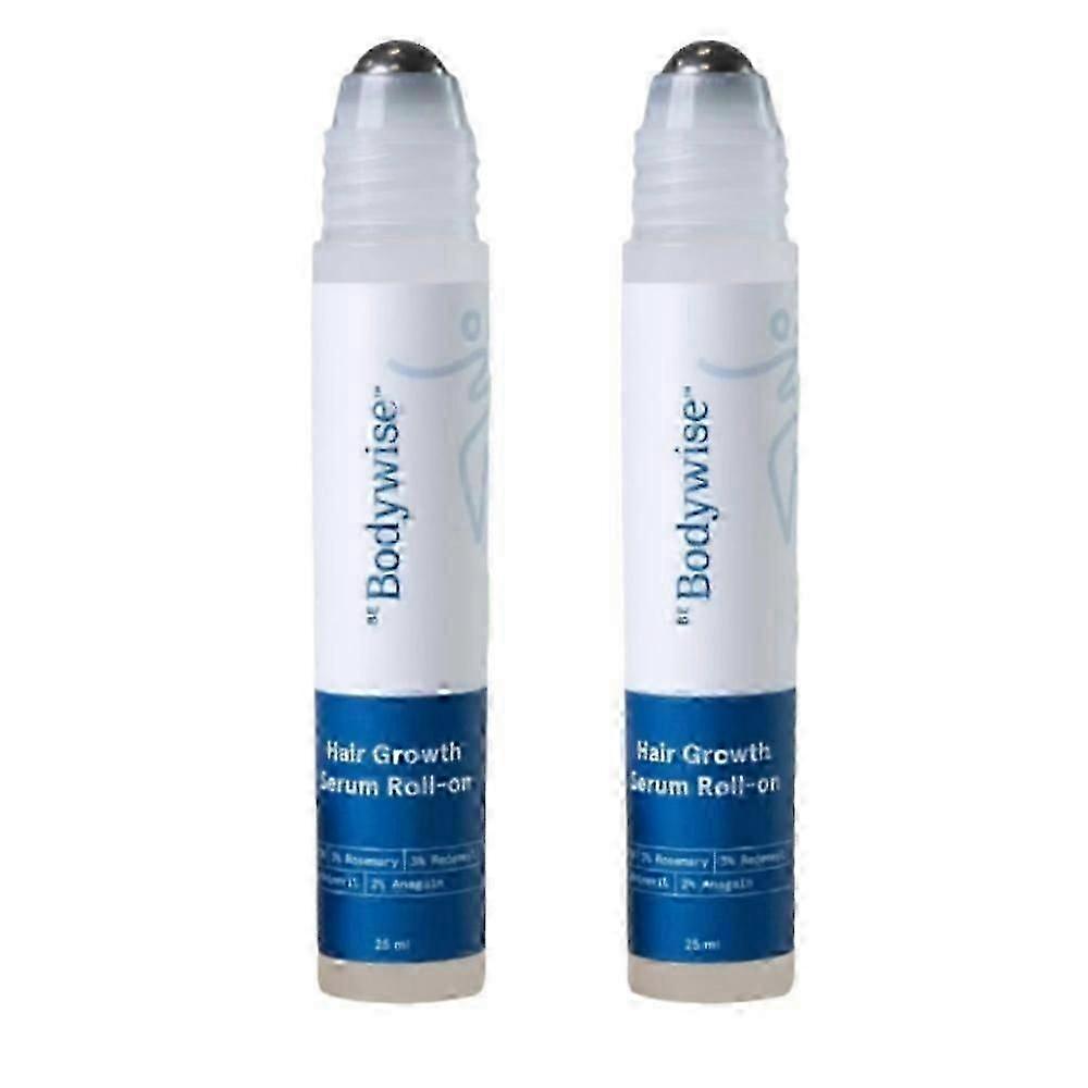 1/2/3x Be Bodywise Hair Growth Serum Roll On - 3% Rosemary, 3% Redensyl & 2% - (25ml) New Arrival