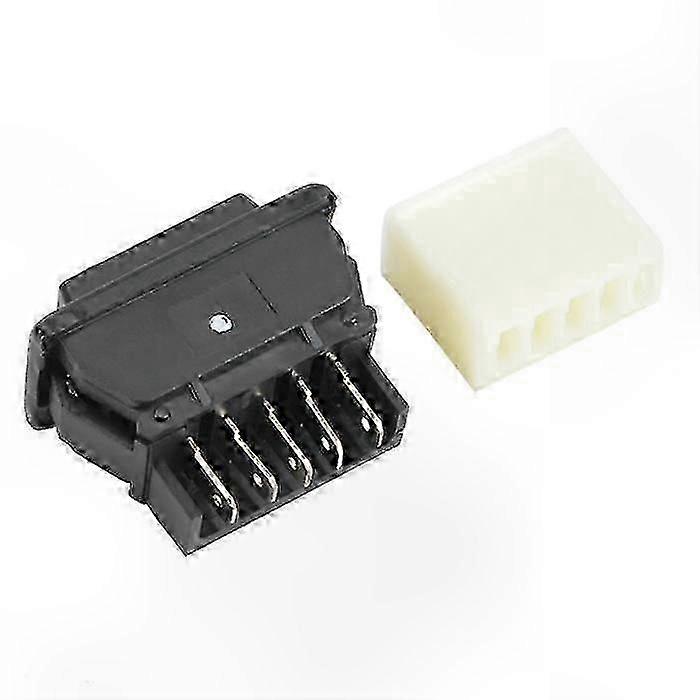 Universal 5 Pin Power Window Master Control Switch for Cars, DC Compatible with Various Vehicle Brands