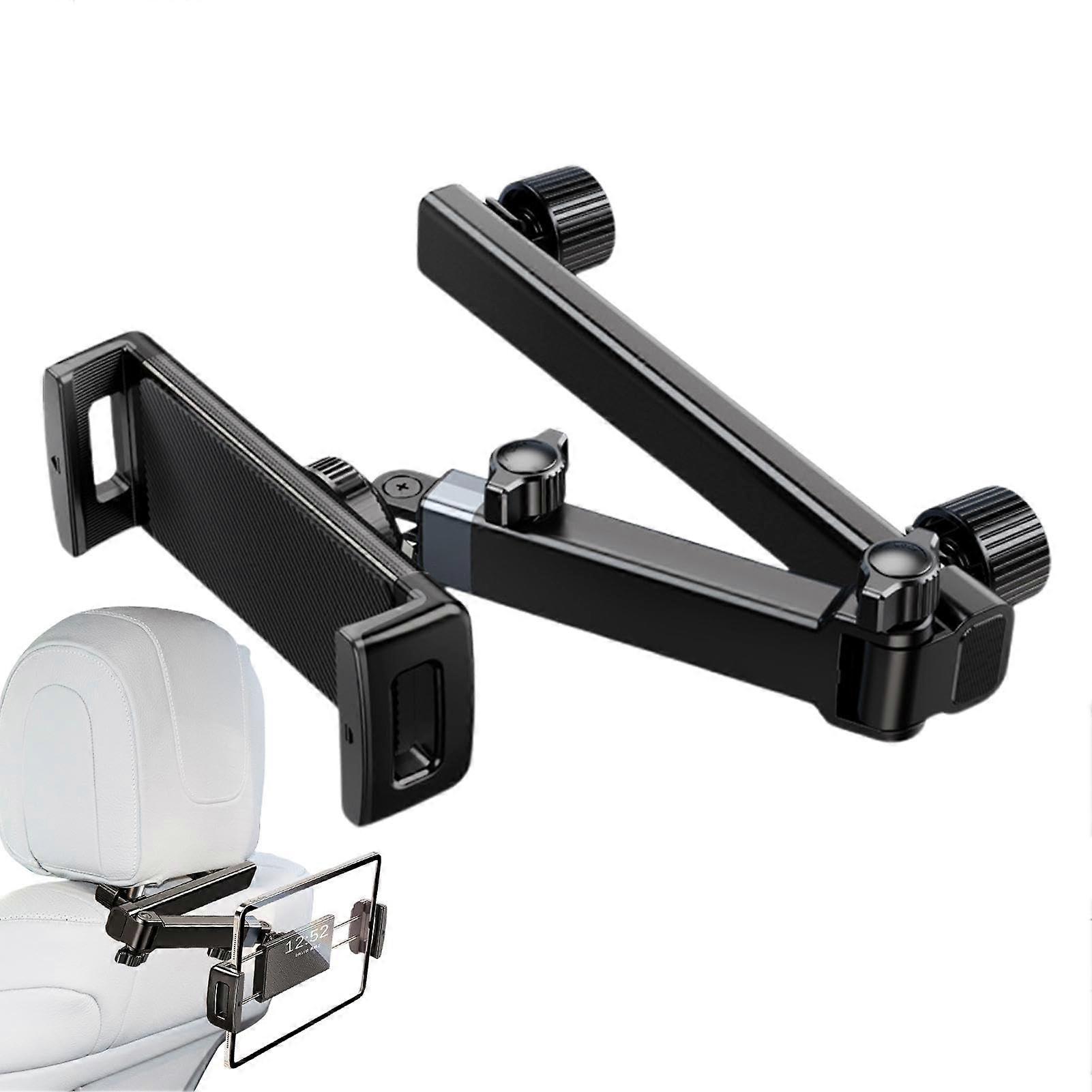 Tablet Holder for Truck Back Seat - Extendable Headrest Mount for Tablets and Phones, Compatible with iPad and Android Devices