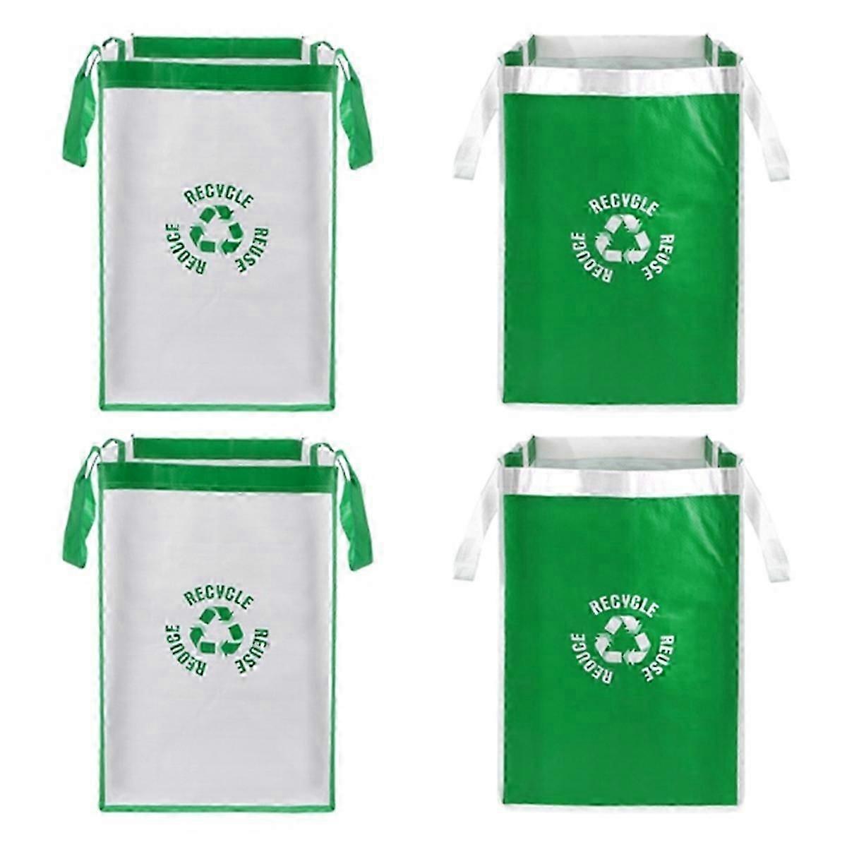 4PCS Recycle Waste Bin Bags for Kitchen Home Trash Sorting Bins