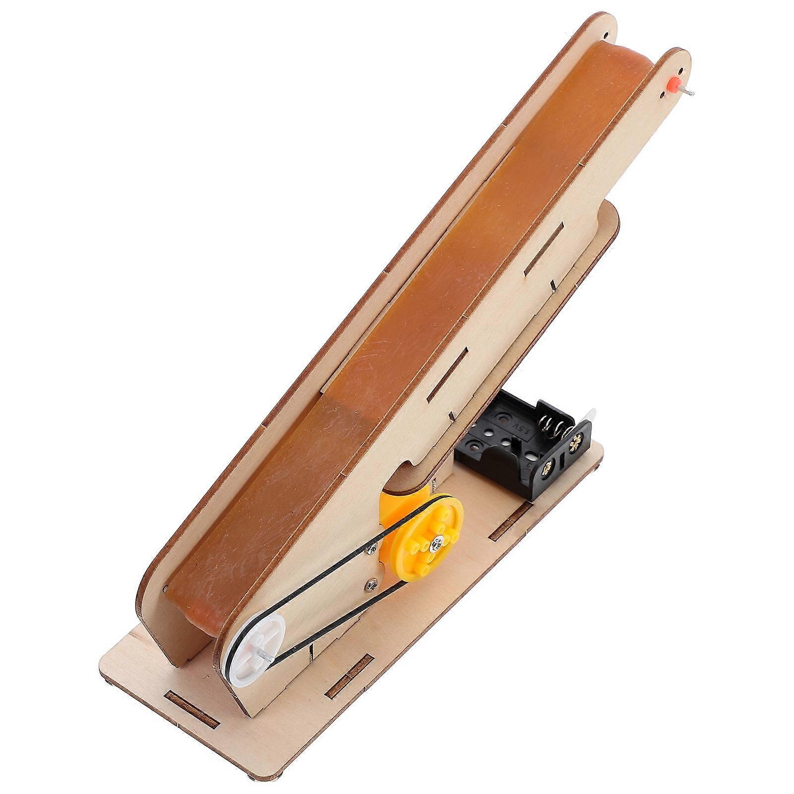 Electric Conveyor Belt DIY Science Experiment Kit for Kids Educational