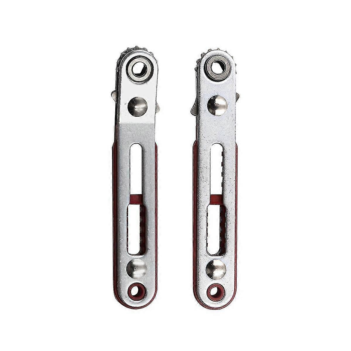 2pcs Mini Cheie rapidă cu clichet Set drept / cot șurubelniță Set Cheie cu clichet Instrumentul are două capete