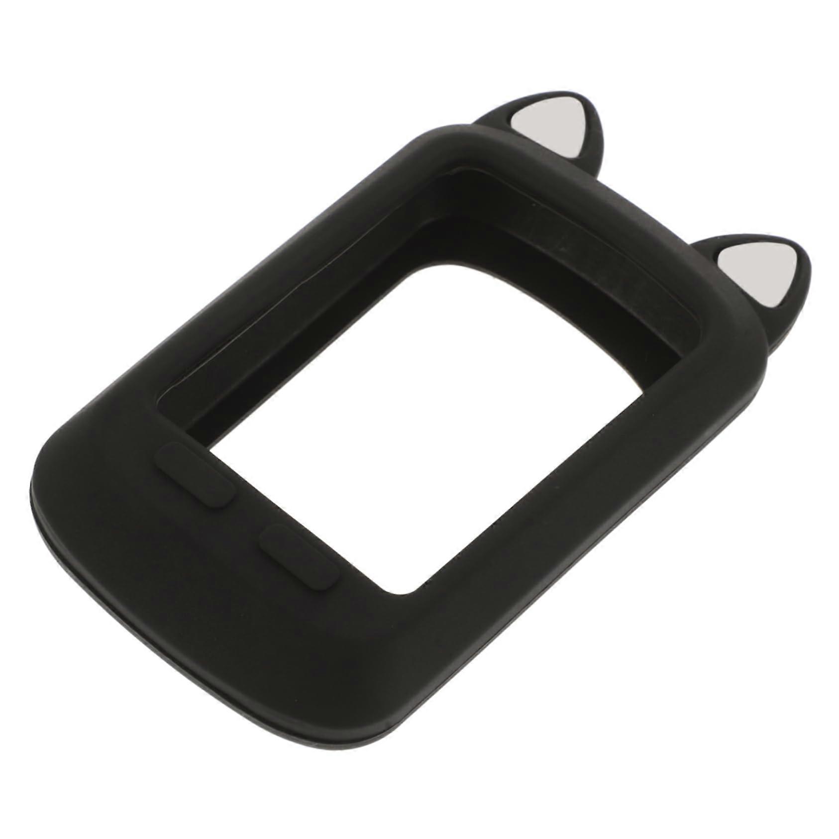 Silicone Bike Computer Protector Case for Cycling Speedometer Black