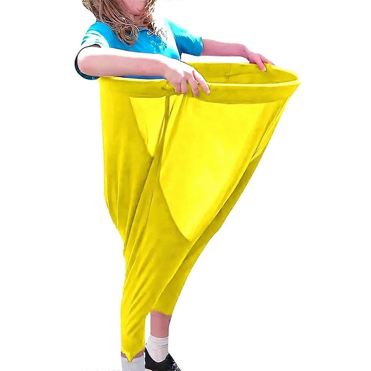 Giant Granny Pants Yard Game Outdoor Tossing Fun Party Yellow