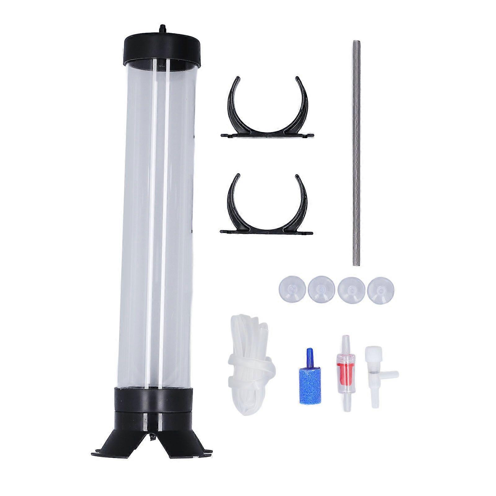 Brine Shrimp Eggs Incubator High Hatchability Shrimp Hatching Kit with Check Valve Regulating Valve for Aquarium Brine Shrimp Eggs