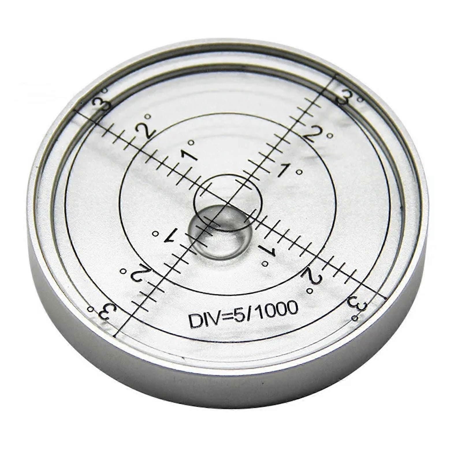 Magnetic Meter Mini Metal Level 60x10mm Precision Spirit Level Bead Horizontal Bubble Balance Bubble