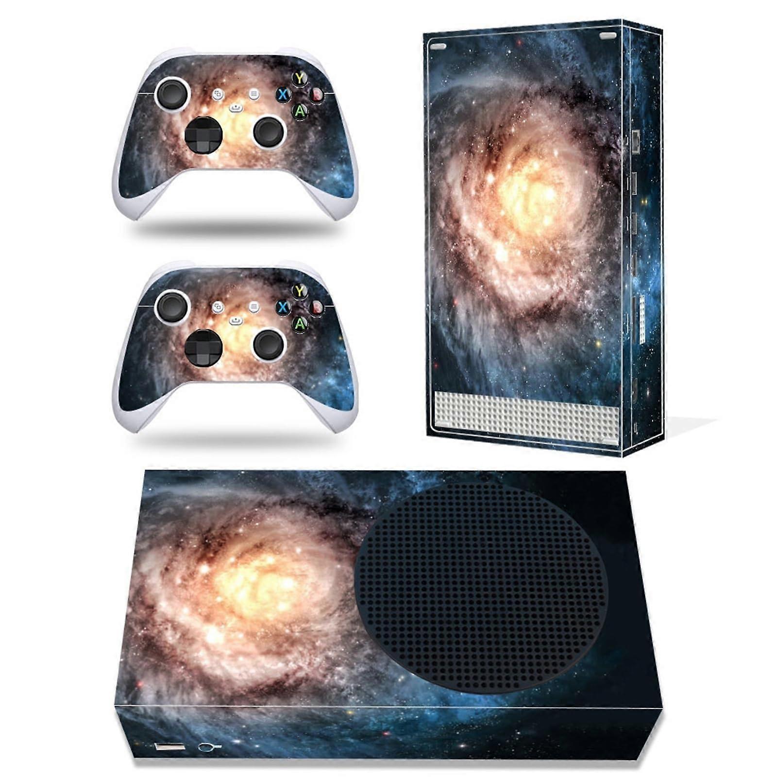 Protective Vinyl Skin Decal Cover For Xbox Series S Console Bubble Wrap Includes Two Wireless Controller Decals