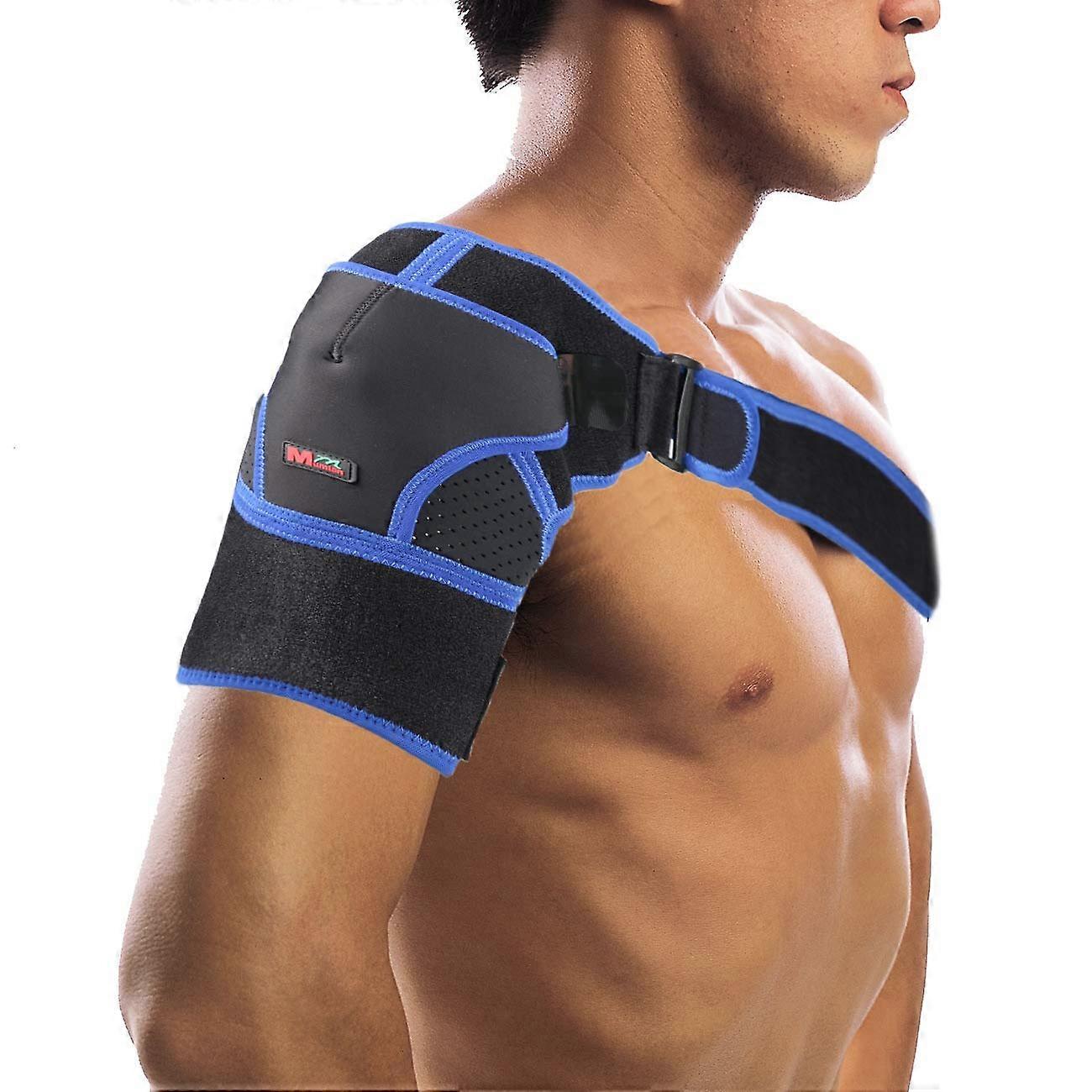 Adjustable Shoulder Support Frame Four-Way Breathable Shoulder Brace For AC Joint Dislocation Sprain Bursitis Gingivitis