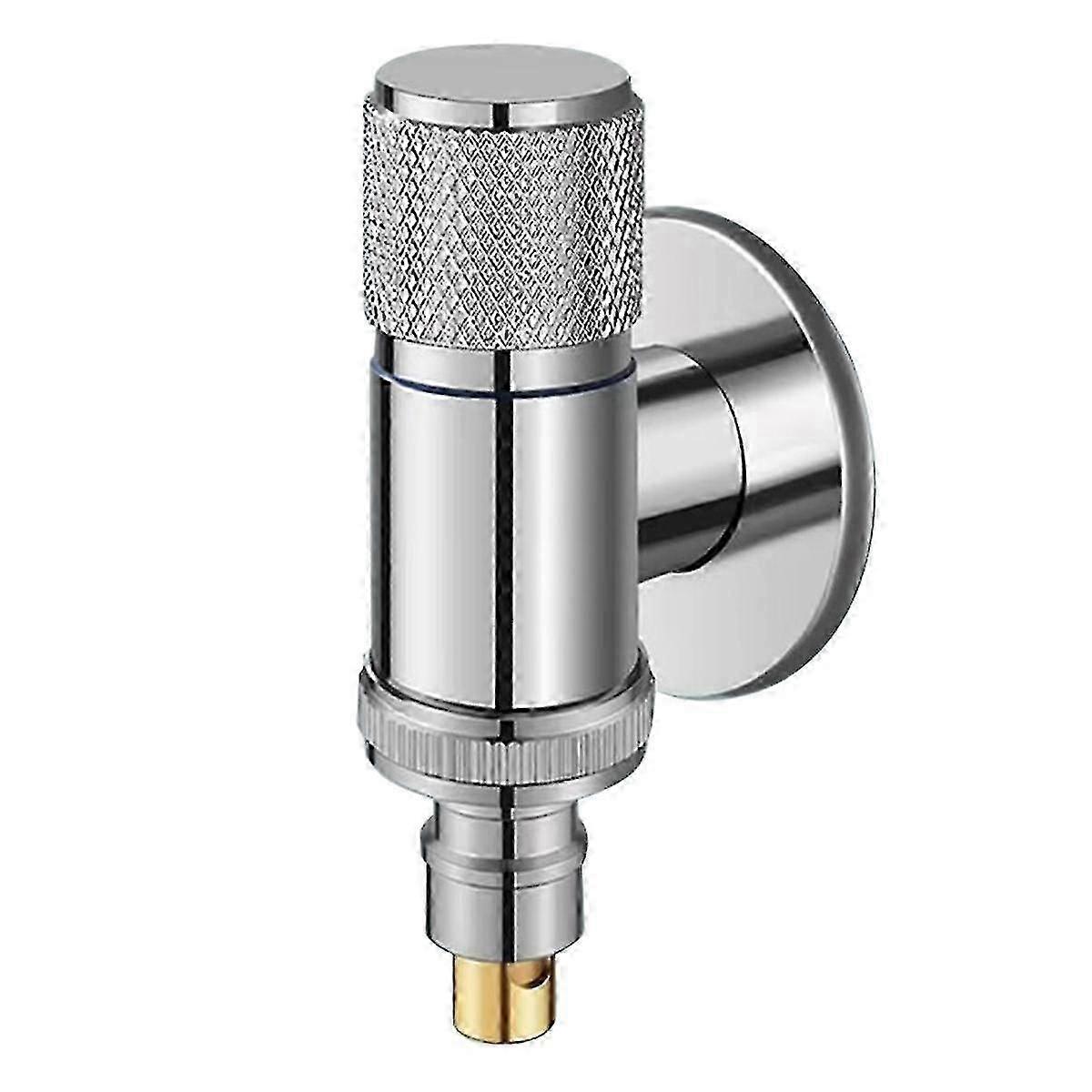 Washing Machine Automatic Water Stop Valve Solid Brass Single Cold Wall Mounted Cold Water Outlet Basin