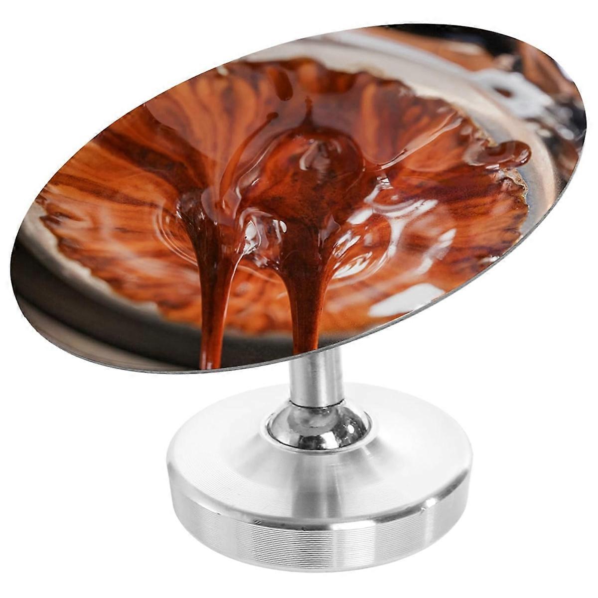 Espresso Shot Mirror for Bottomless Portafilters, Stainless Steel Coffee Extraction Reflective Observation Mirror