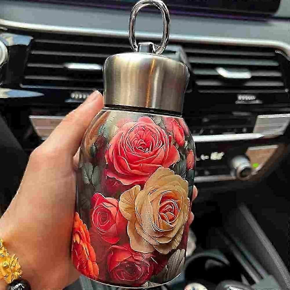 Stylish Insulated Water Bottle - Keeps Drinks Hot or Cold, Portable for Anywhere