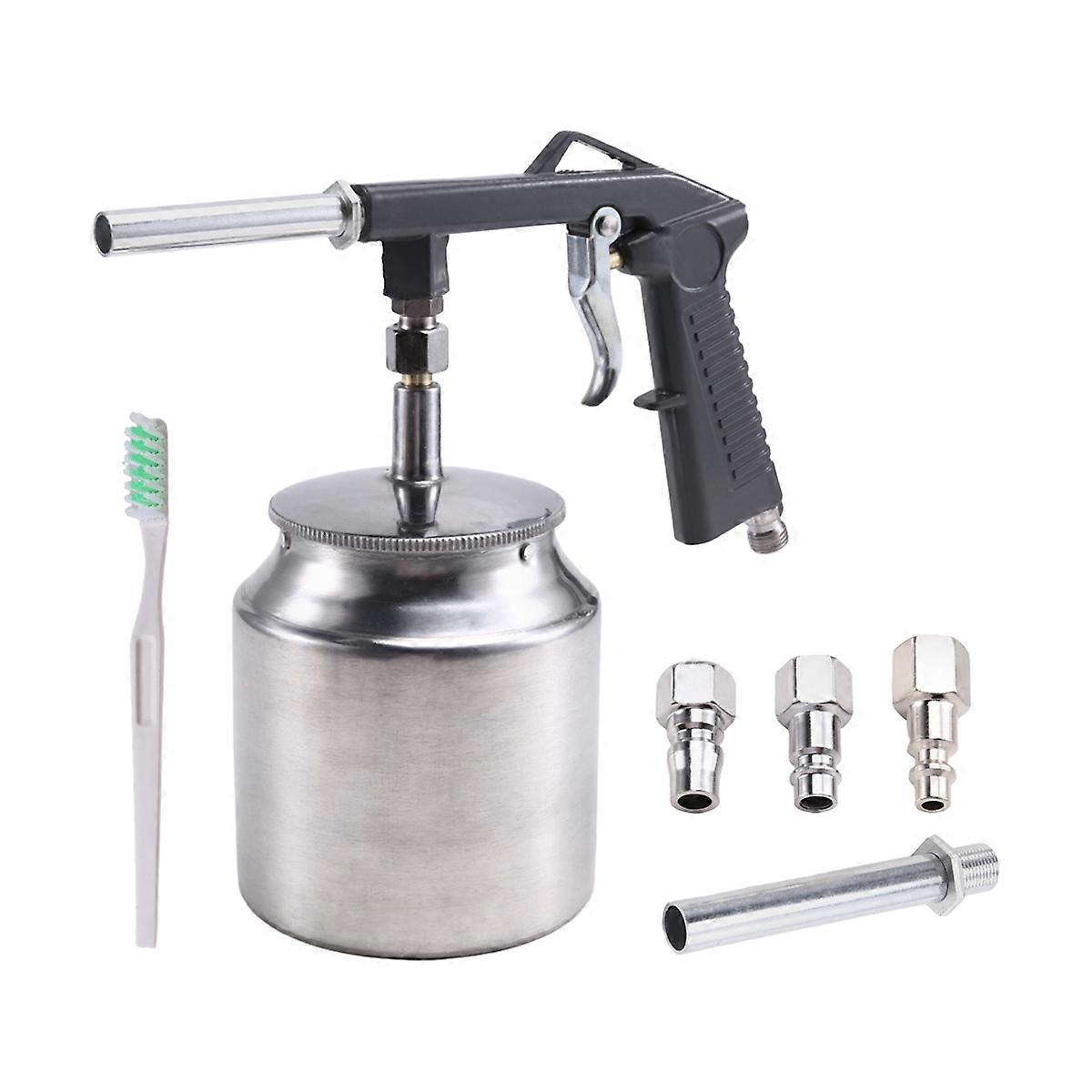 750ml Sandlasting Tool 1/4inch Pneumatic Portable Sandblasting Sand Blasting Machine for Removing Rust