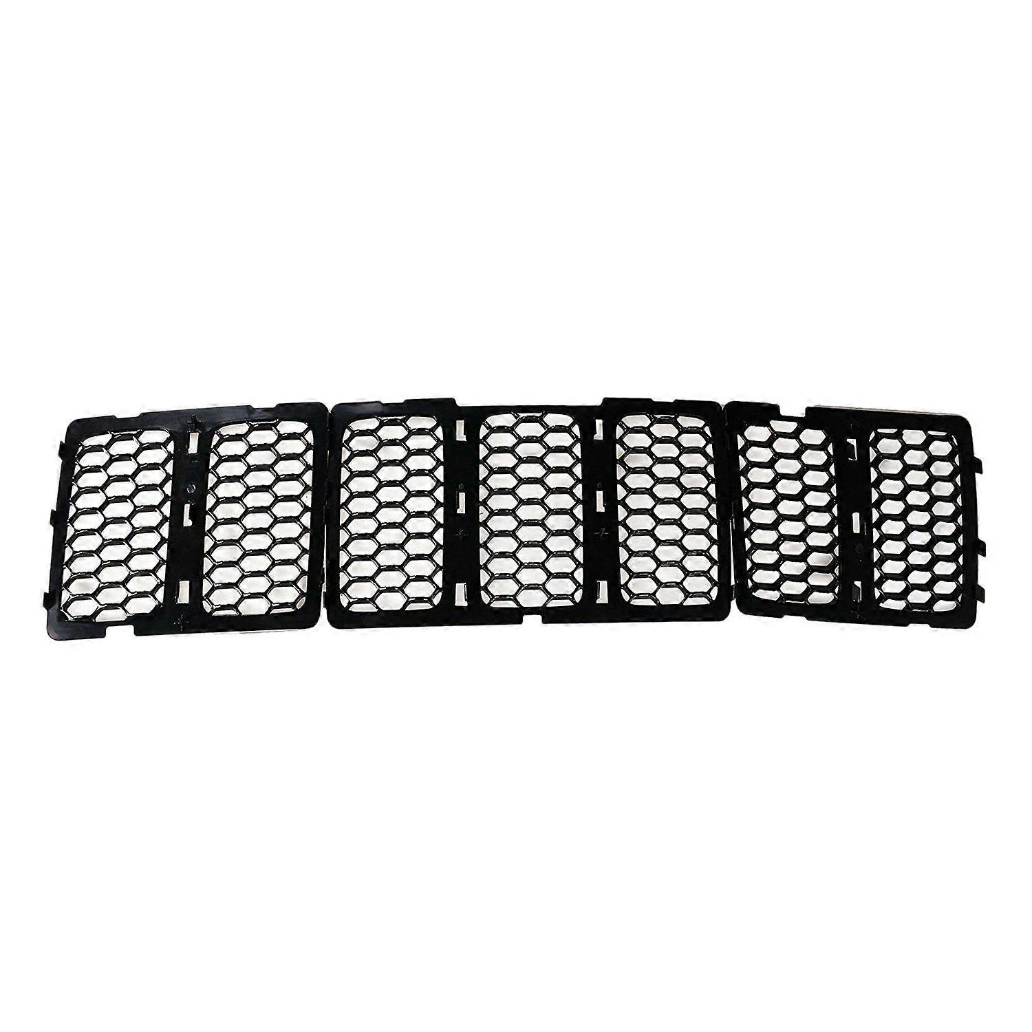 Car Black Front Grille Inserts Mesh Kit for 2014-2016