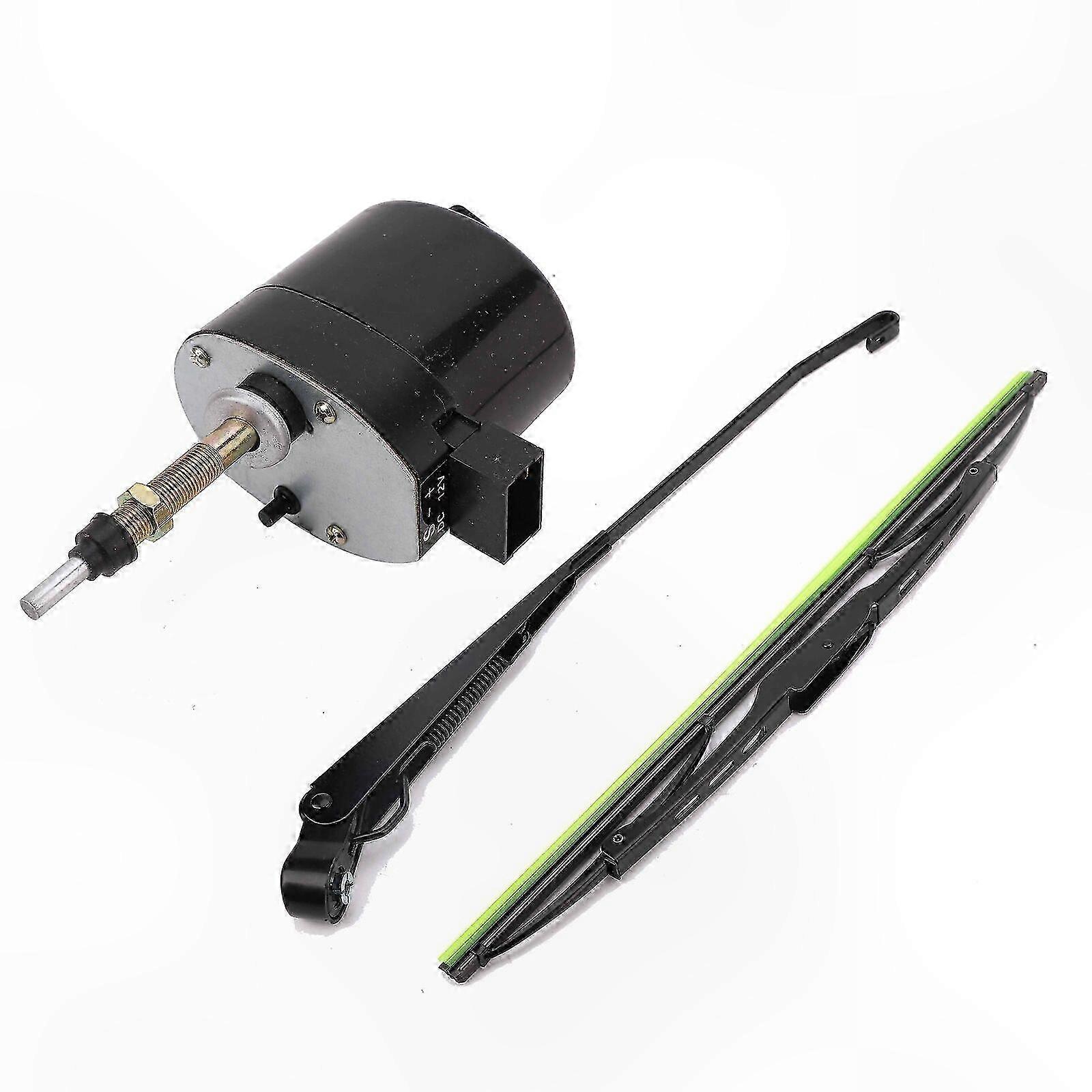 12V Windshield Wiper Motor with 105° Arm for Tractor and Boat Use