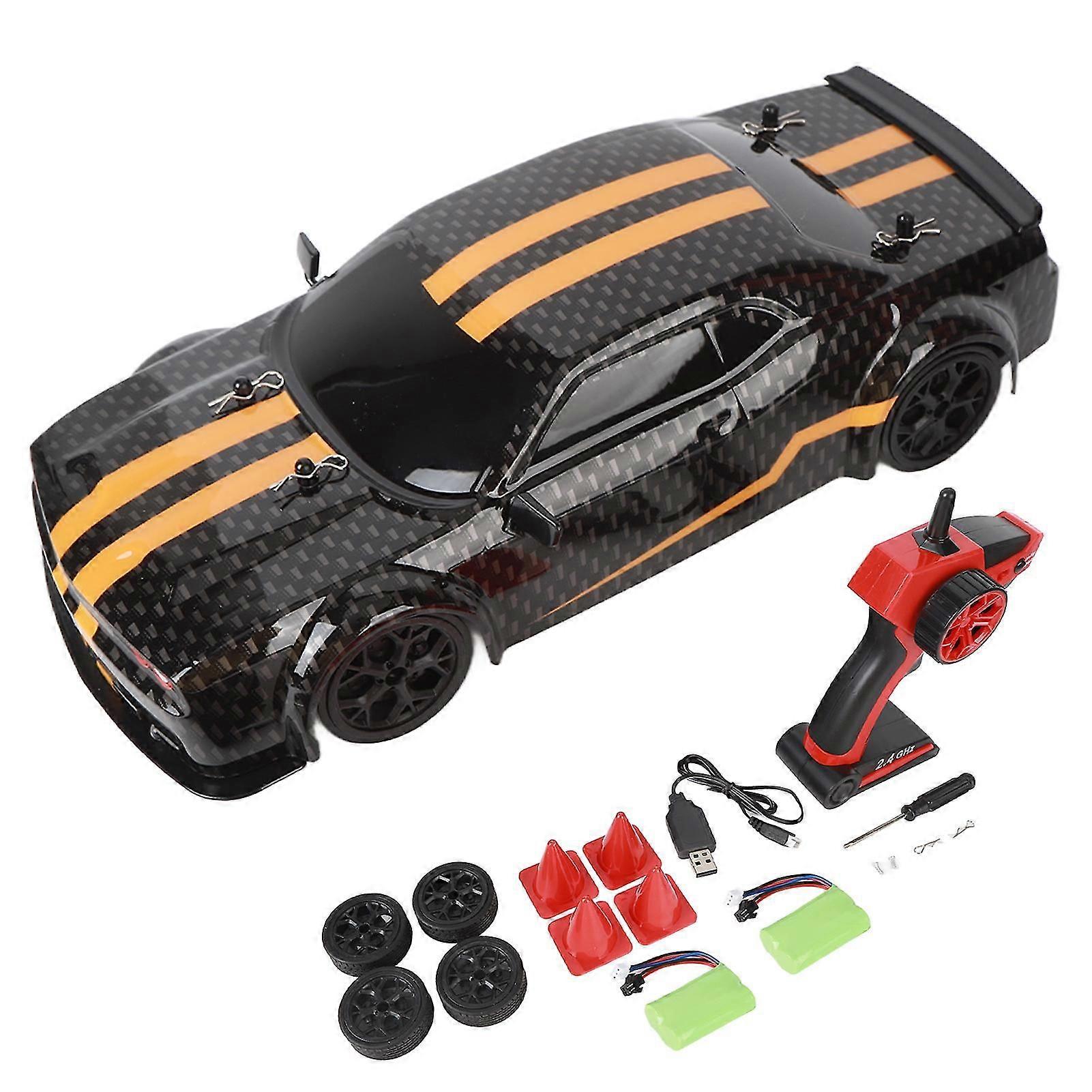RC Drift Car 2.4Ghz Remote Control 4 Wheel Omnidirectional Driving Front Lighting RC Racing Car Toy