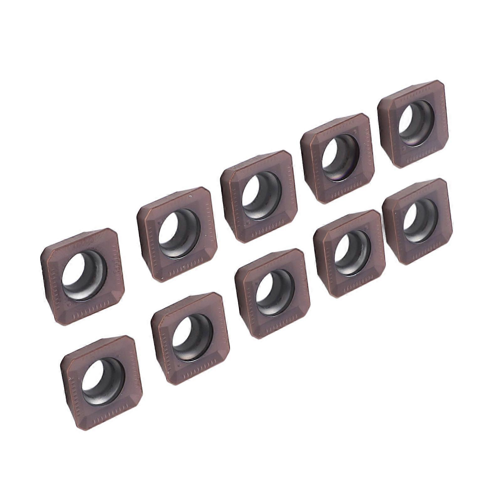 10 Pcs SEKT1204 Carbide Coated Turning Inserts for CNC Lathe