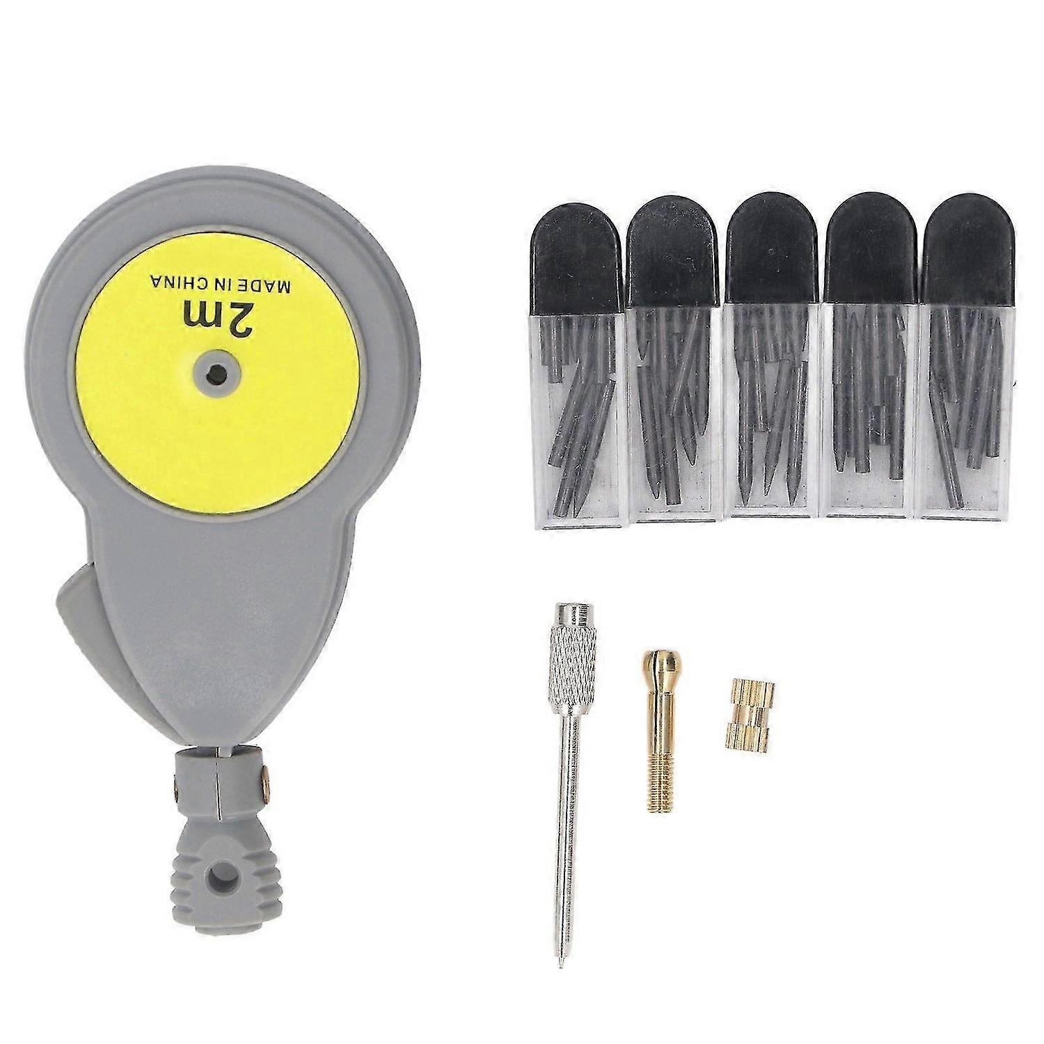 2025 أحدث طراز دوار شريط قياس بوصلة شعاع 6ft دائرة قابلة للسحب