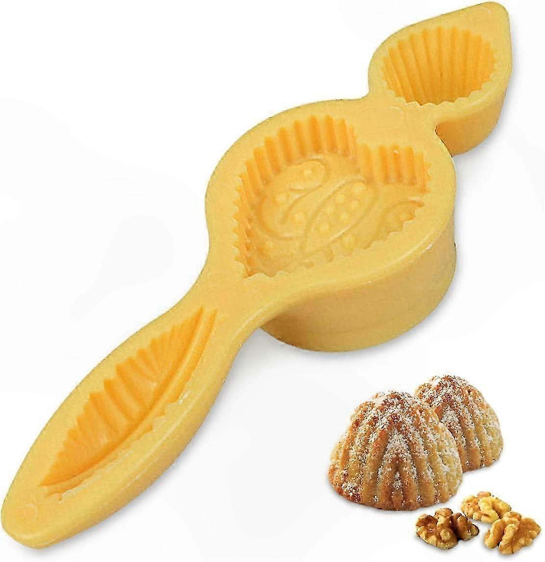 Heart Shape Cookie Mold Set - 4 Designs for Mooncakes and Maamoul Stamps