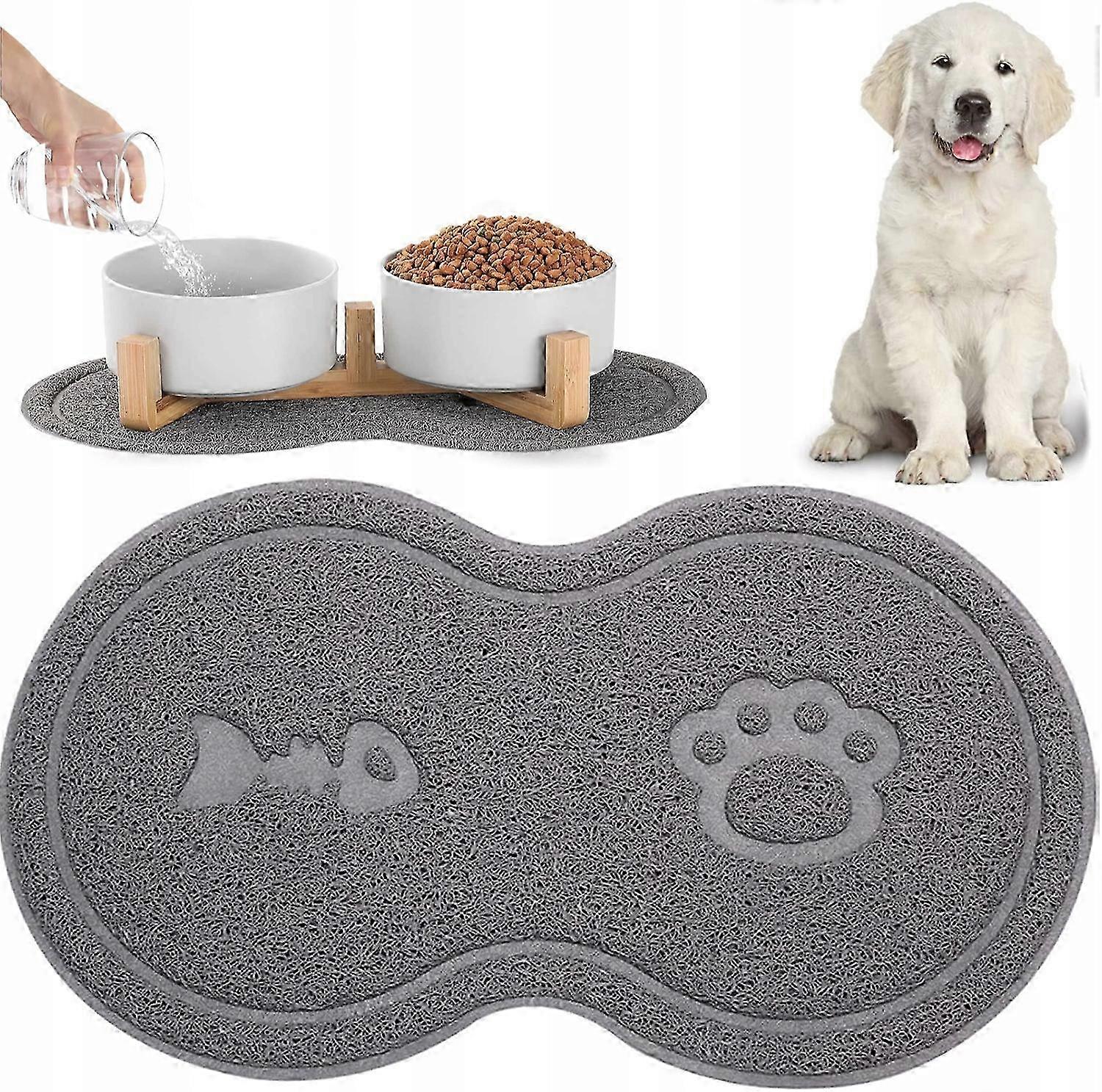 Plastic Bowl Pad For Folded Breeds, Shades Of Gray, 0 L 2025
