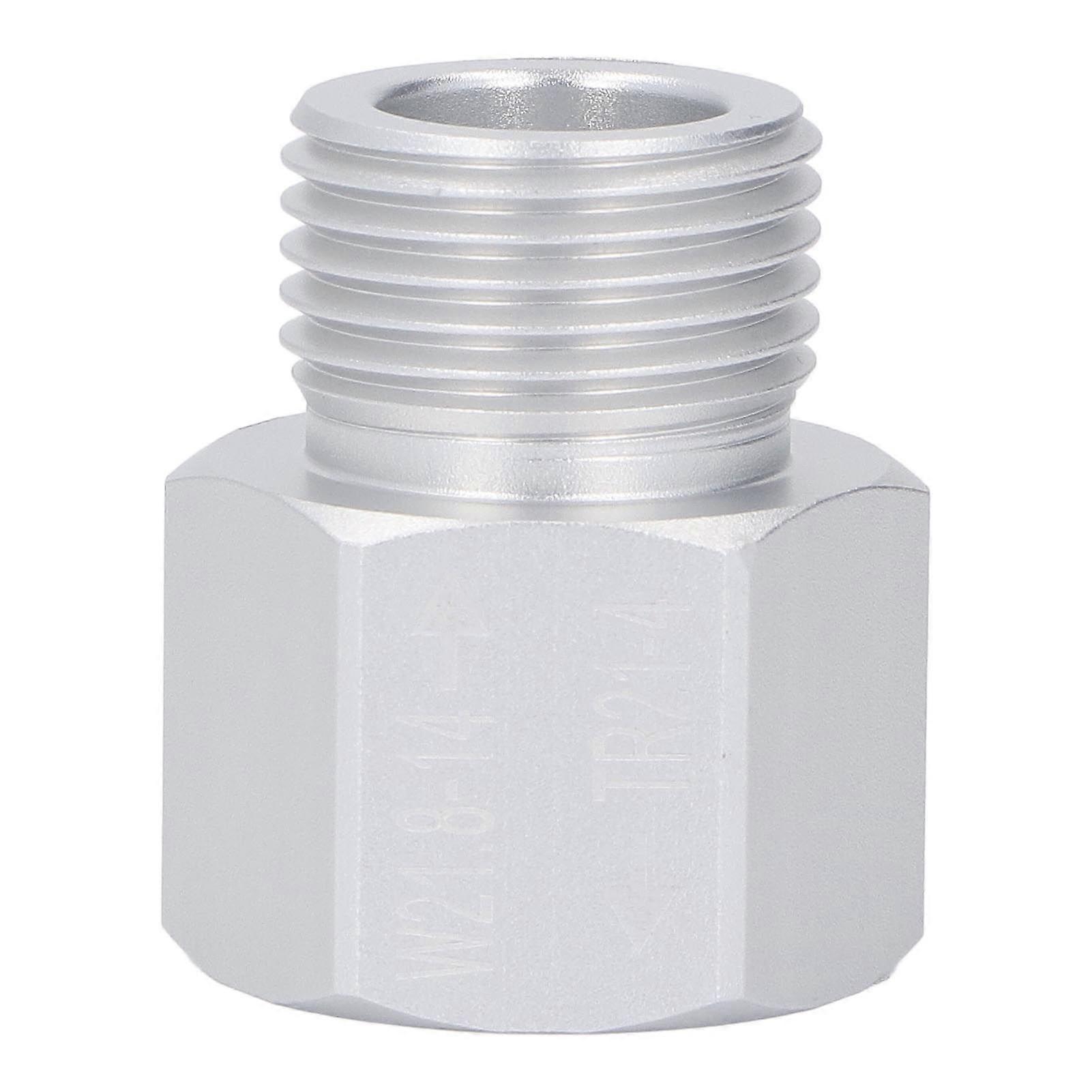 TR21 4 to W21.8 14 Adapter Aluminum Alloy Soda Cylinder Converter for Home Beer Brewing