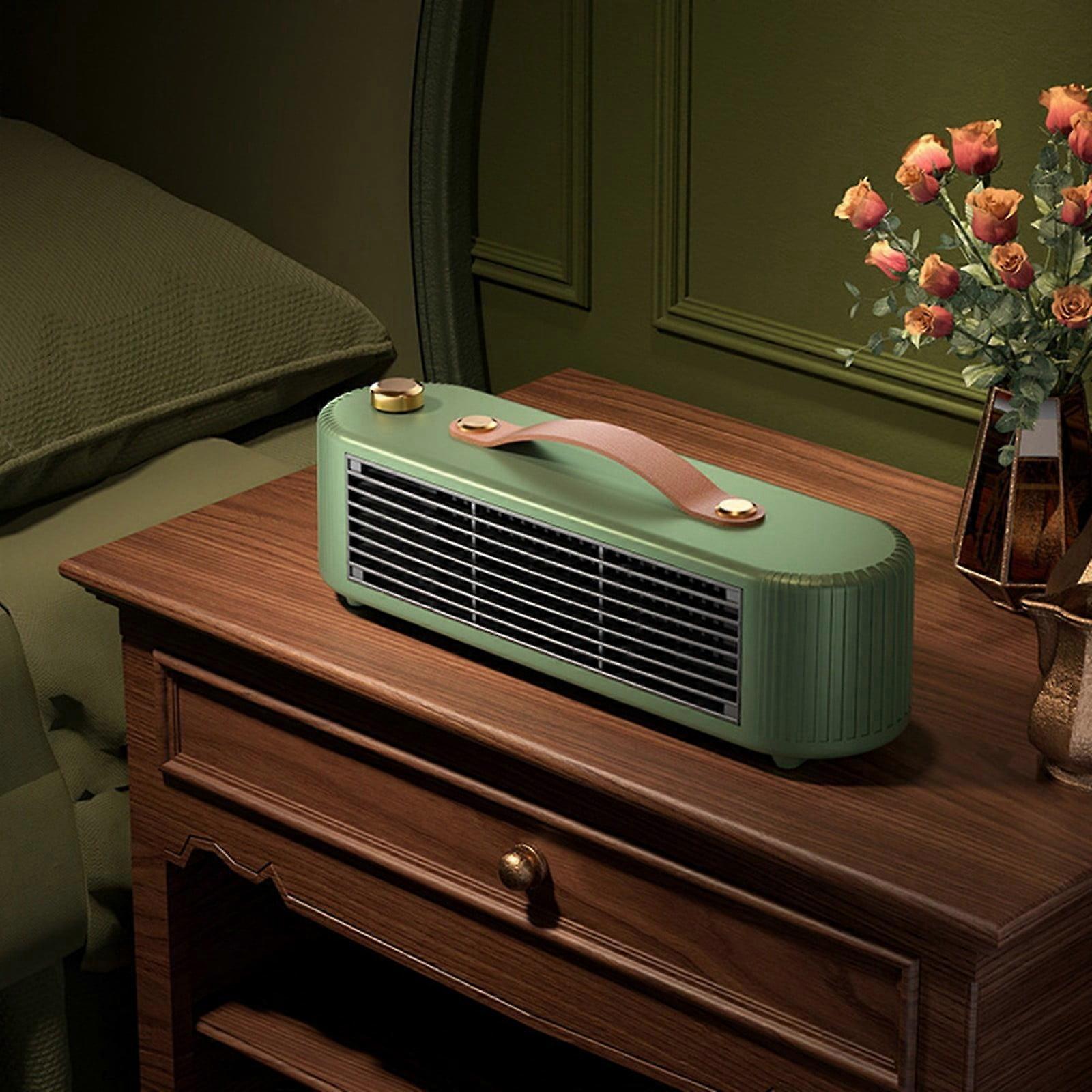 Zhouqiannn Desktop Fan Heater, Fast Heating & Energy Saving, Plug-in for Winter Family Warmth