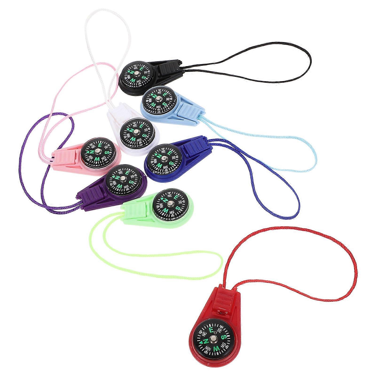 Survival Compass Hiking Mini Compass Tool for Outdoor Use 80Pcs
