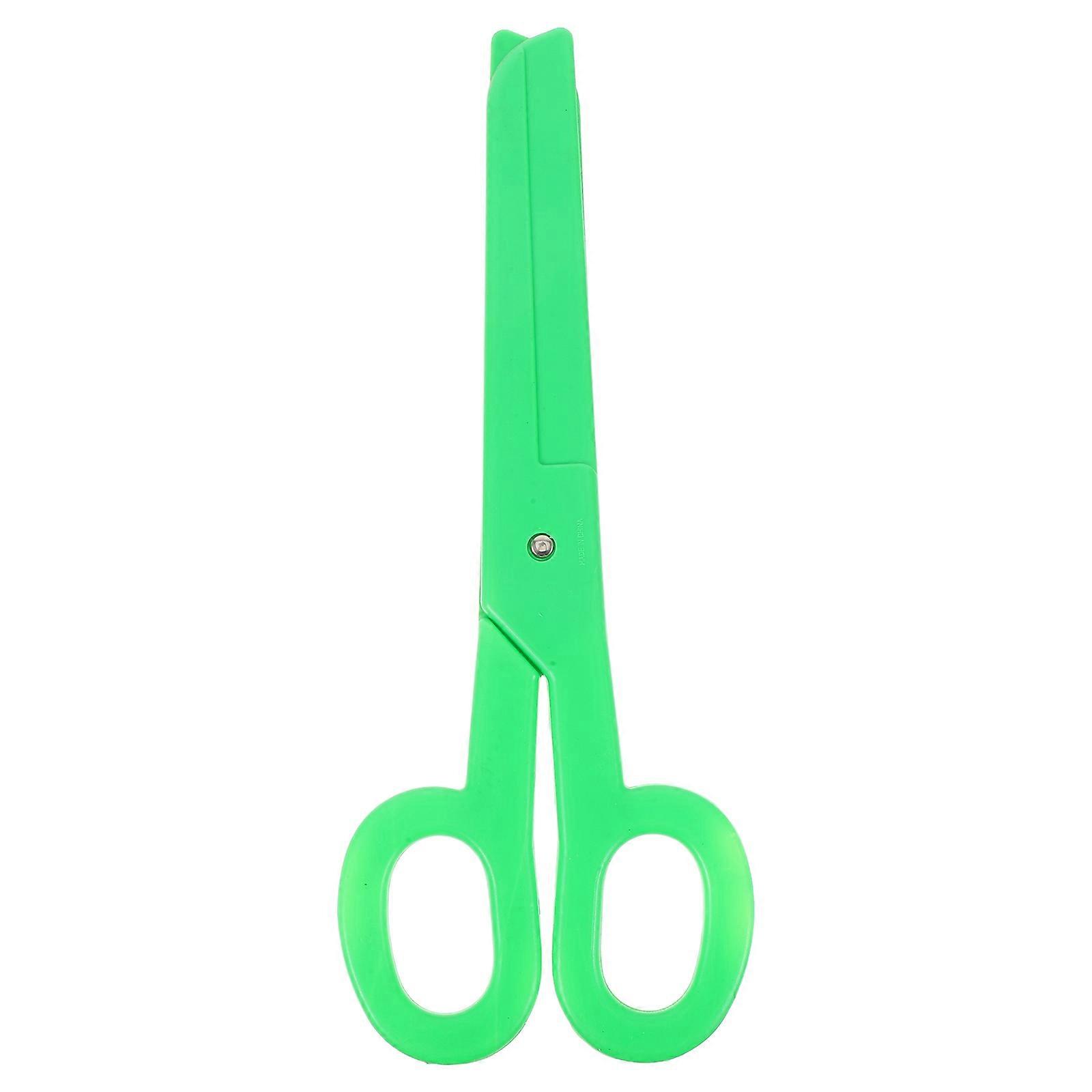 Costume Clown Scissors Big Scissors Prop for Pretend Play 5Pcs Green